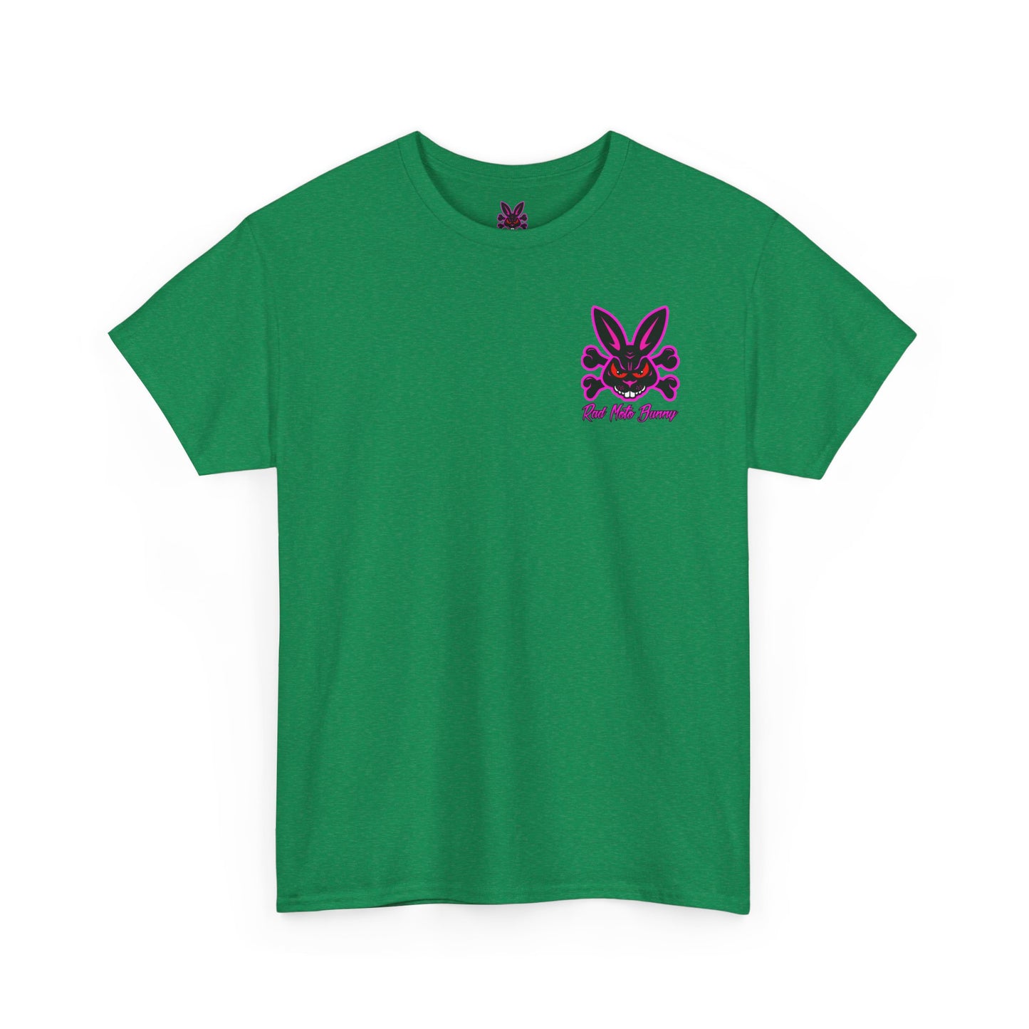 Rad Reaper Bunny, Rad Moto Bunny, Heavy Cotton T-Shirt