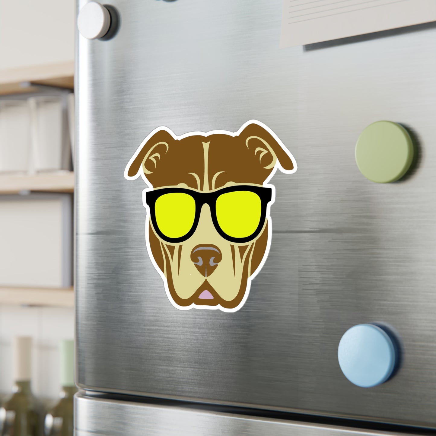 Kewl Dog. Kiss-Cut Vinyl Sticker