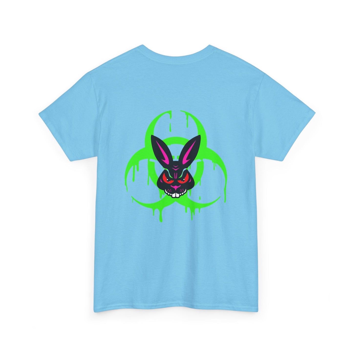 Toxic Bunny, Rad Moto Bunny, Heavy Cotton T-Shirt