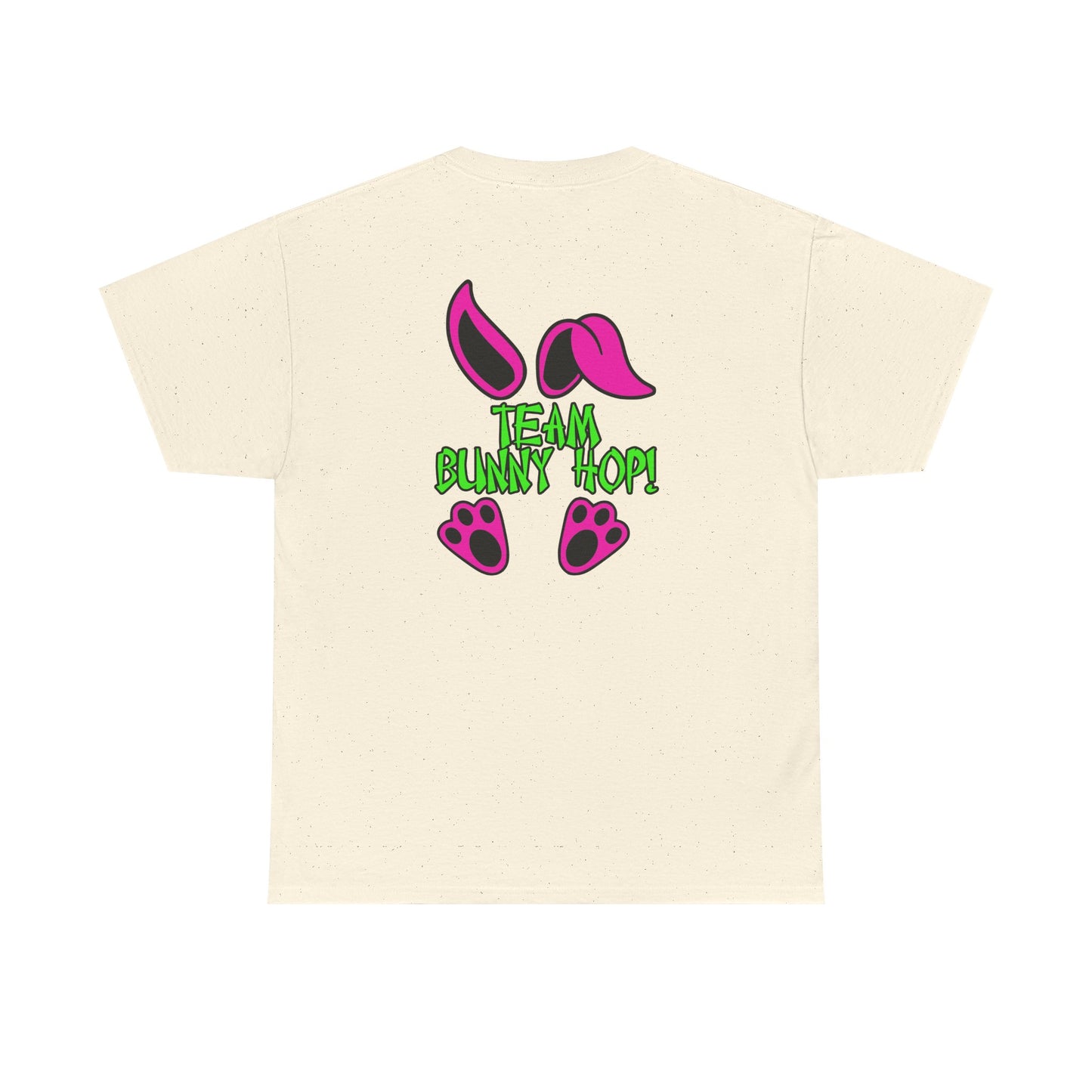 Team Bunny Hop, Rad Moto Bunny, Heavy Cotton T-Shirt