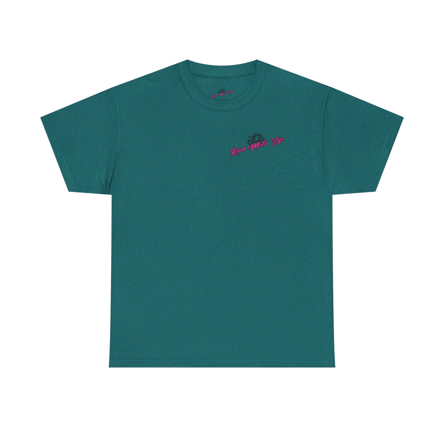 Break Rules, Rad Moto Life, Heavy Cotton T-Shirt