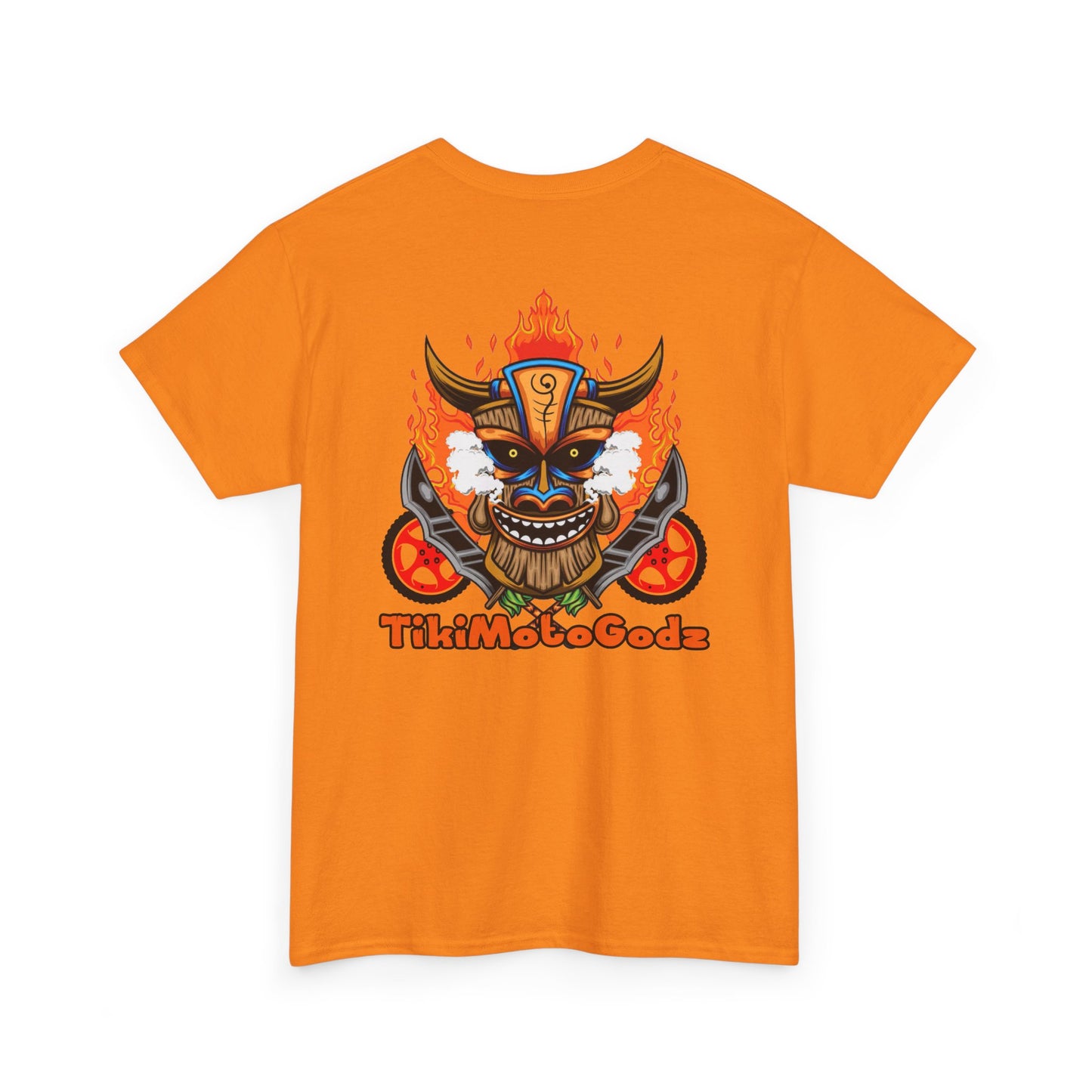 Tiki Moto Godz. Heavy Cotton T-Shirt