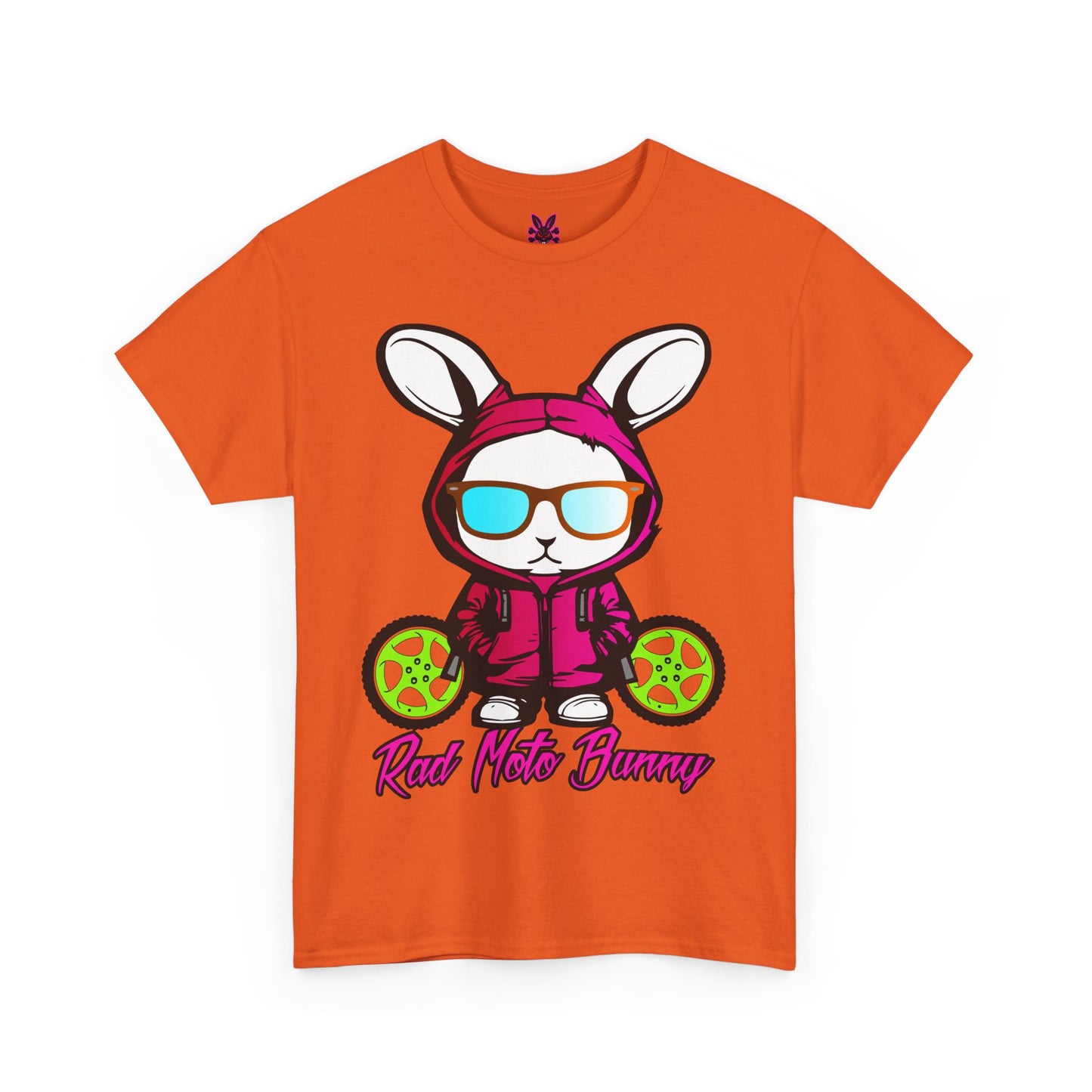 Rad Moto Bunny, Heavy Cotton T-Shirt