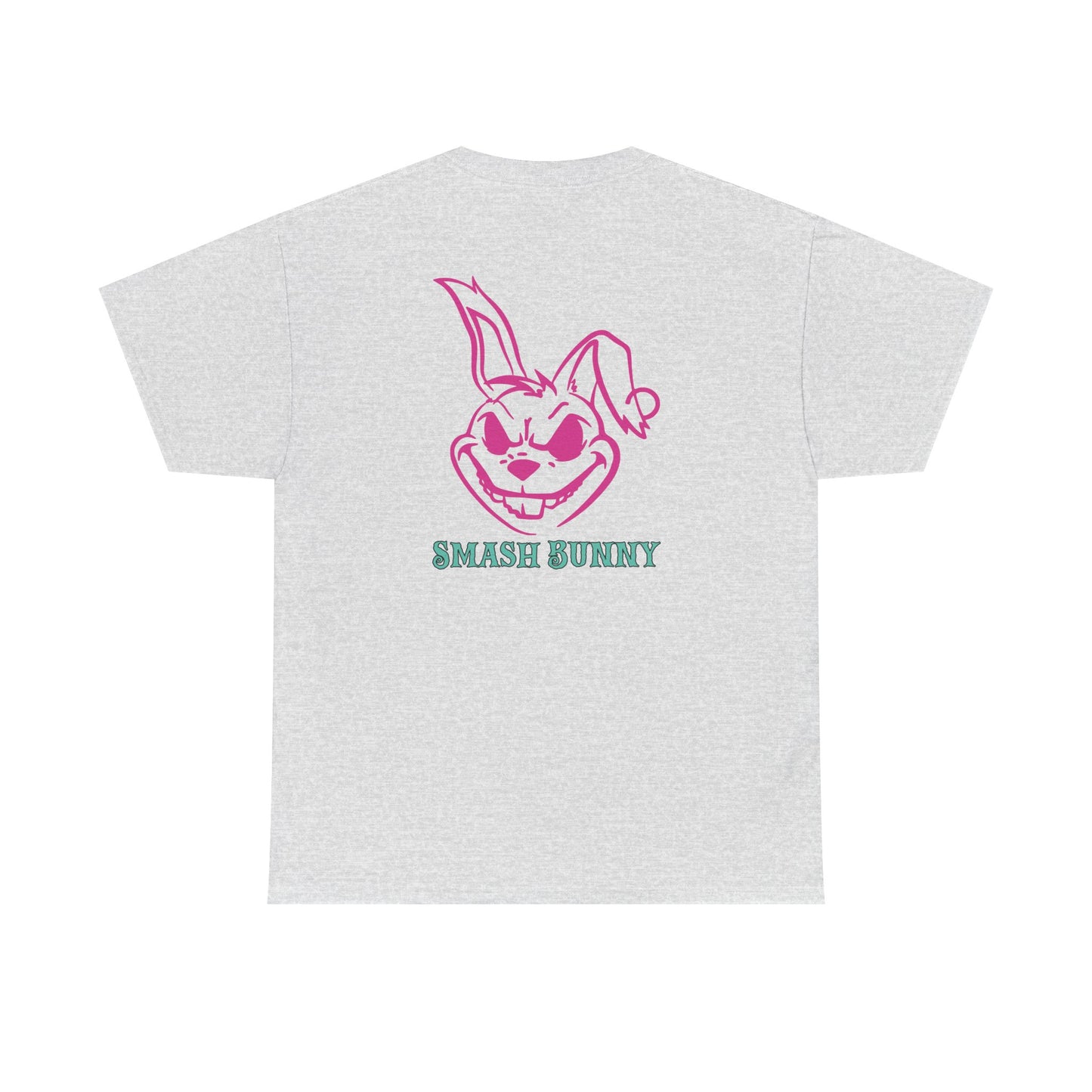Smash Bunny, Rad Moto Bunny, Heavy Cotton T-Shirt