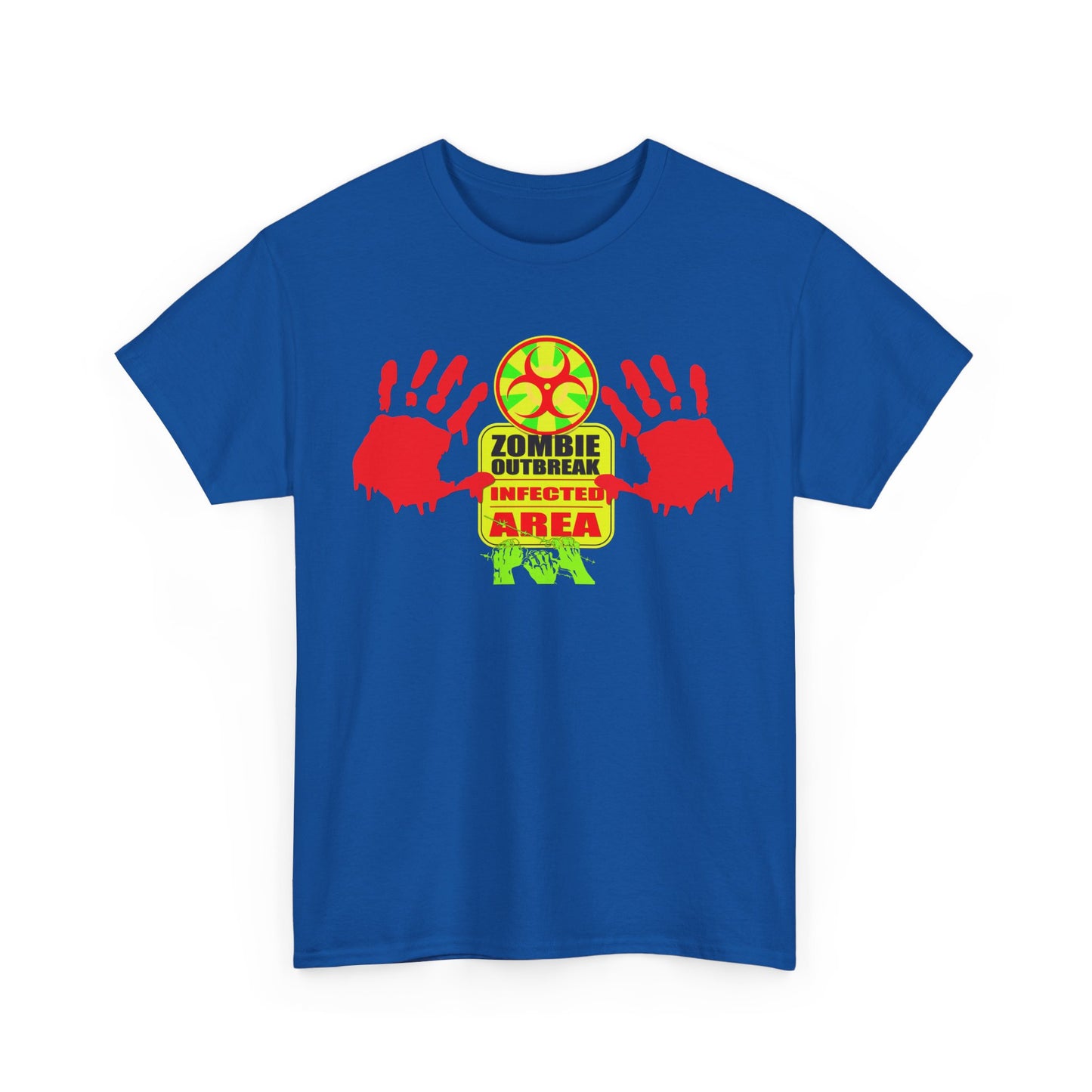 Zombie Outbreak. Heavy Cotton T-Shirt