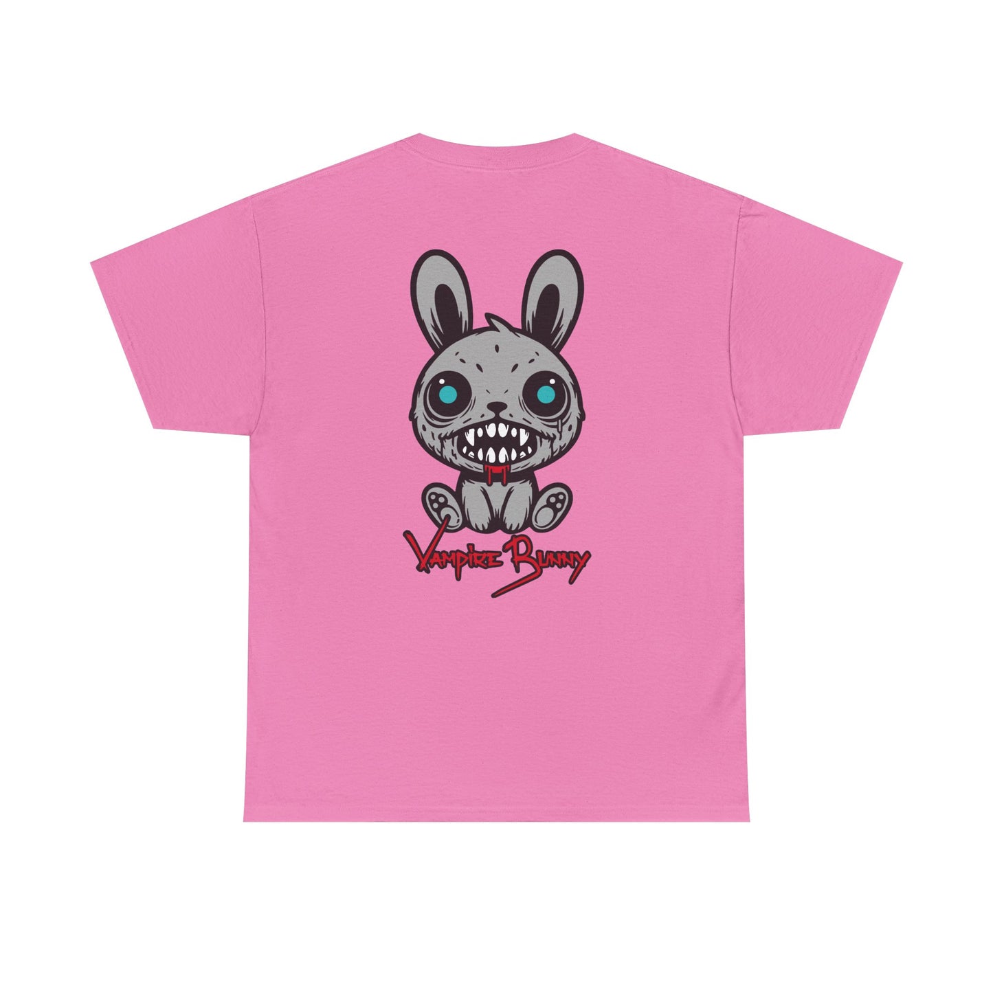 Vampire Bunny, Rad Moto Bunny, Heavy Cotton T-Shirt
