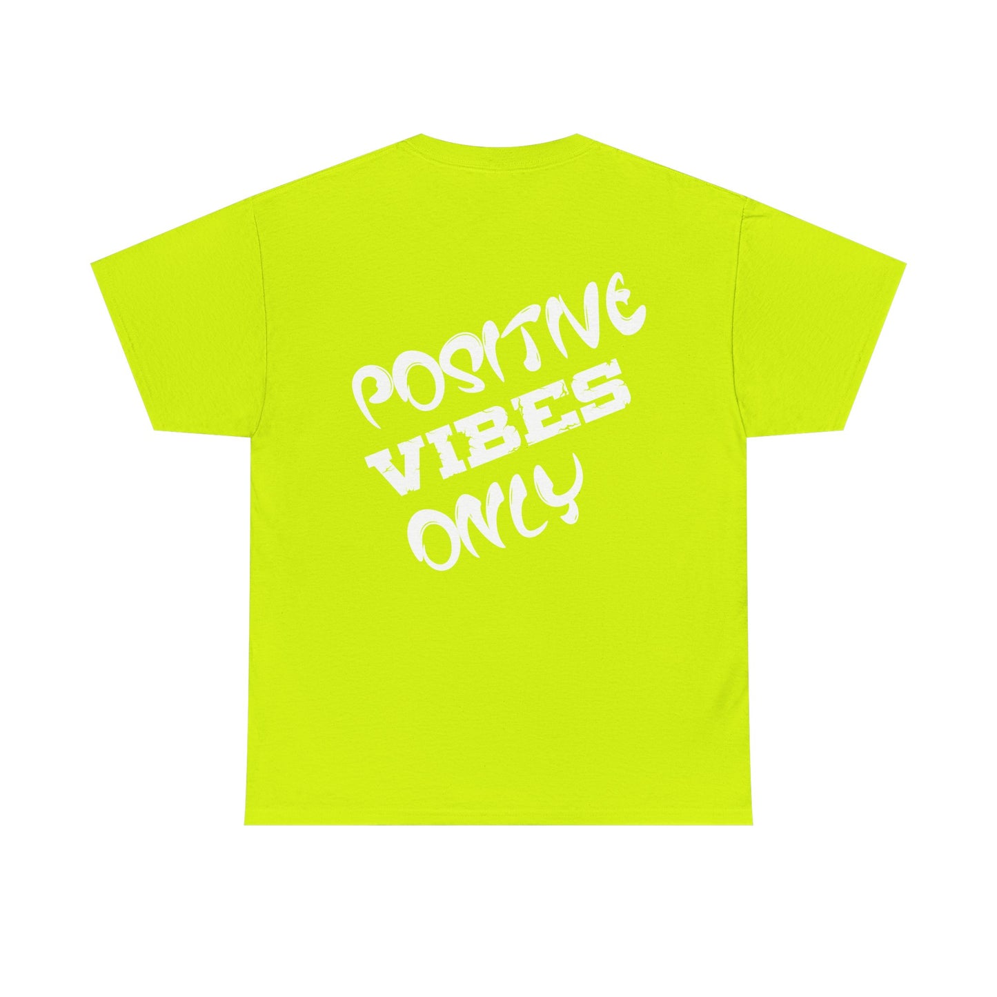 Positive Vibes Only, Rad Moto Life, Heavy Cotton T-Shirt