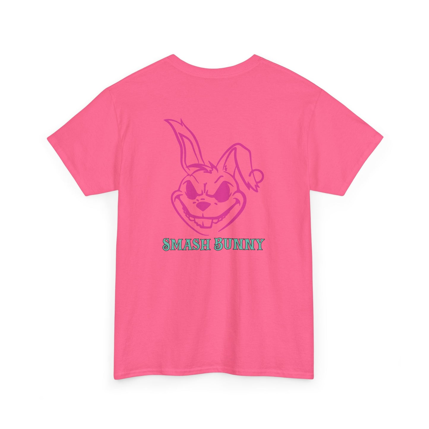 Smash Bunny, Rad Moto Bunny, Heavy Cotton T-Shirt