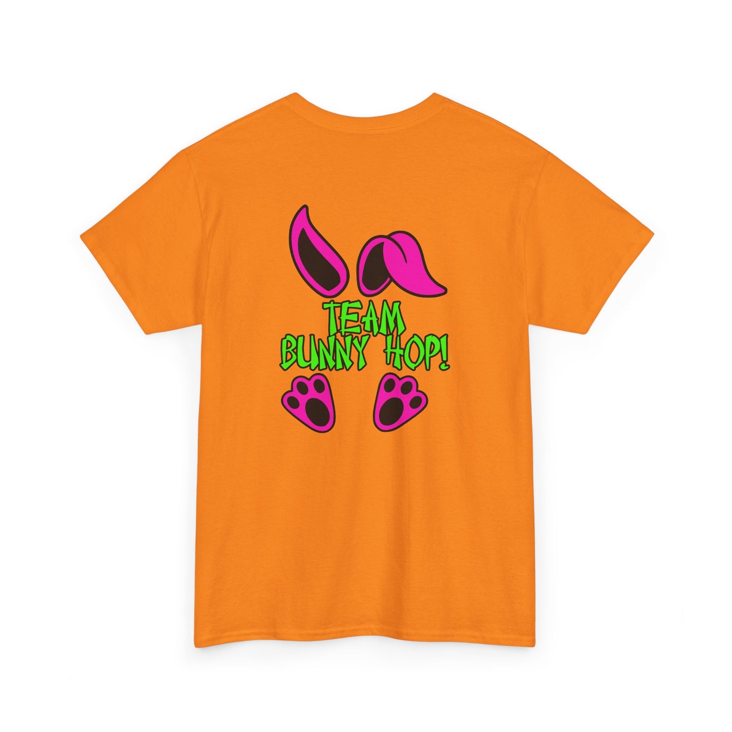 Team Bunny Hop, Rad Moto Bunny, Heavy Cotton T-Shirt