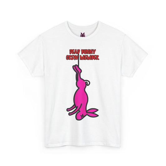 Dead Bunny Crew Member. Rad Moto Bunny, Heavy Cotton T-Shirt