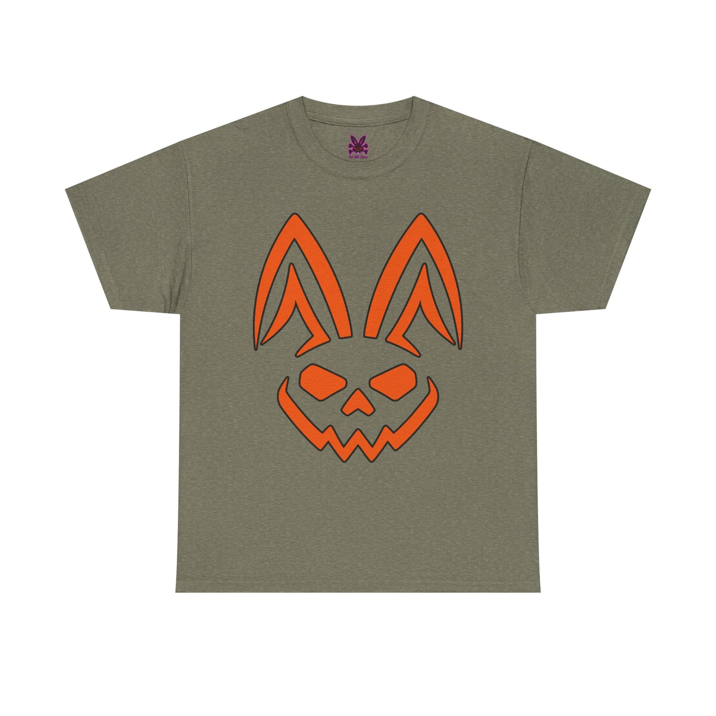 Halloween Bunny. Rad Moto Bunny, Heavy Cotton T-Shirt