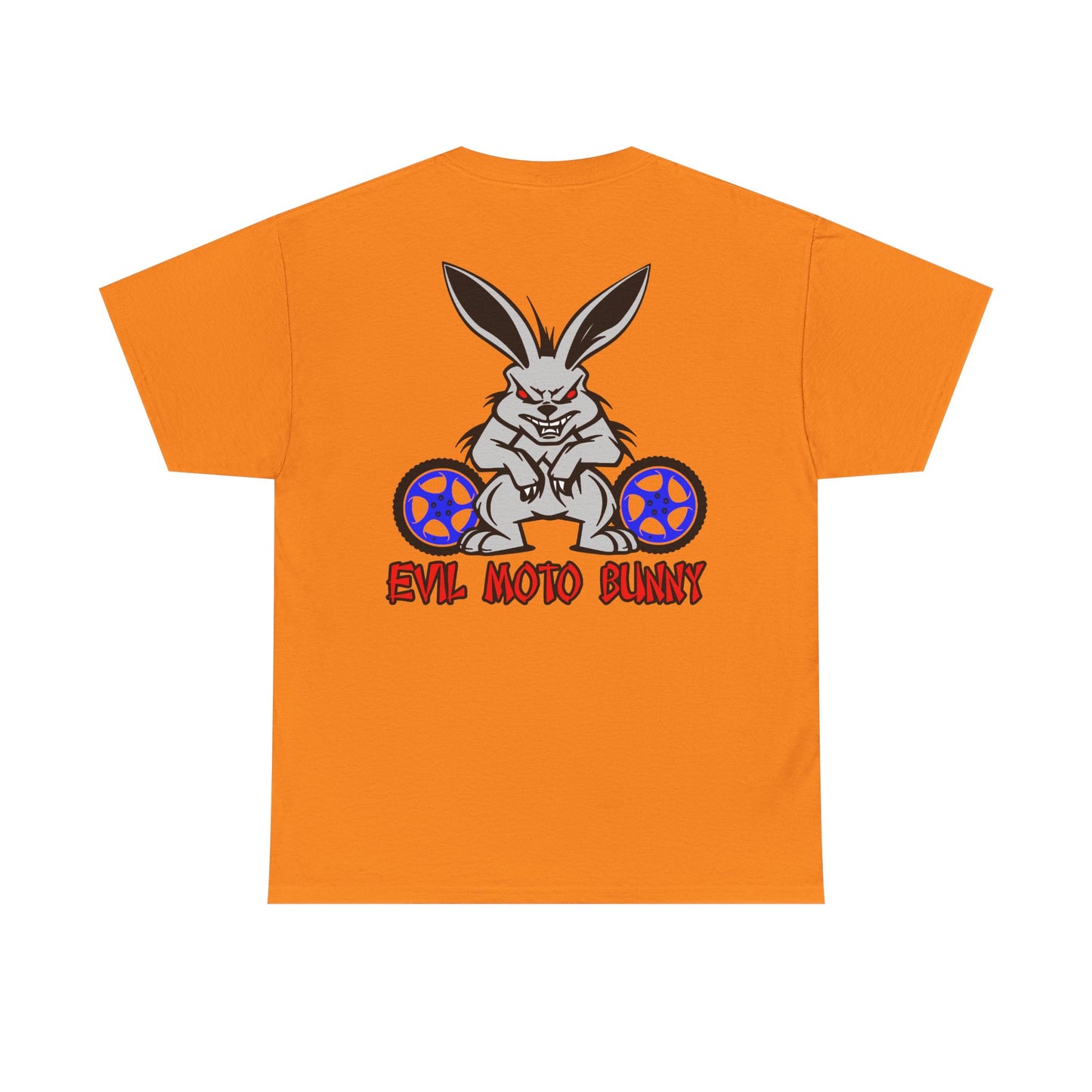 Evil Moto Bunny, Rad Moto Bunny, Heavy Cotton T-Shirt