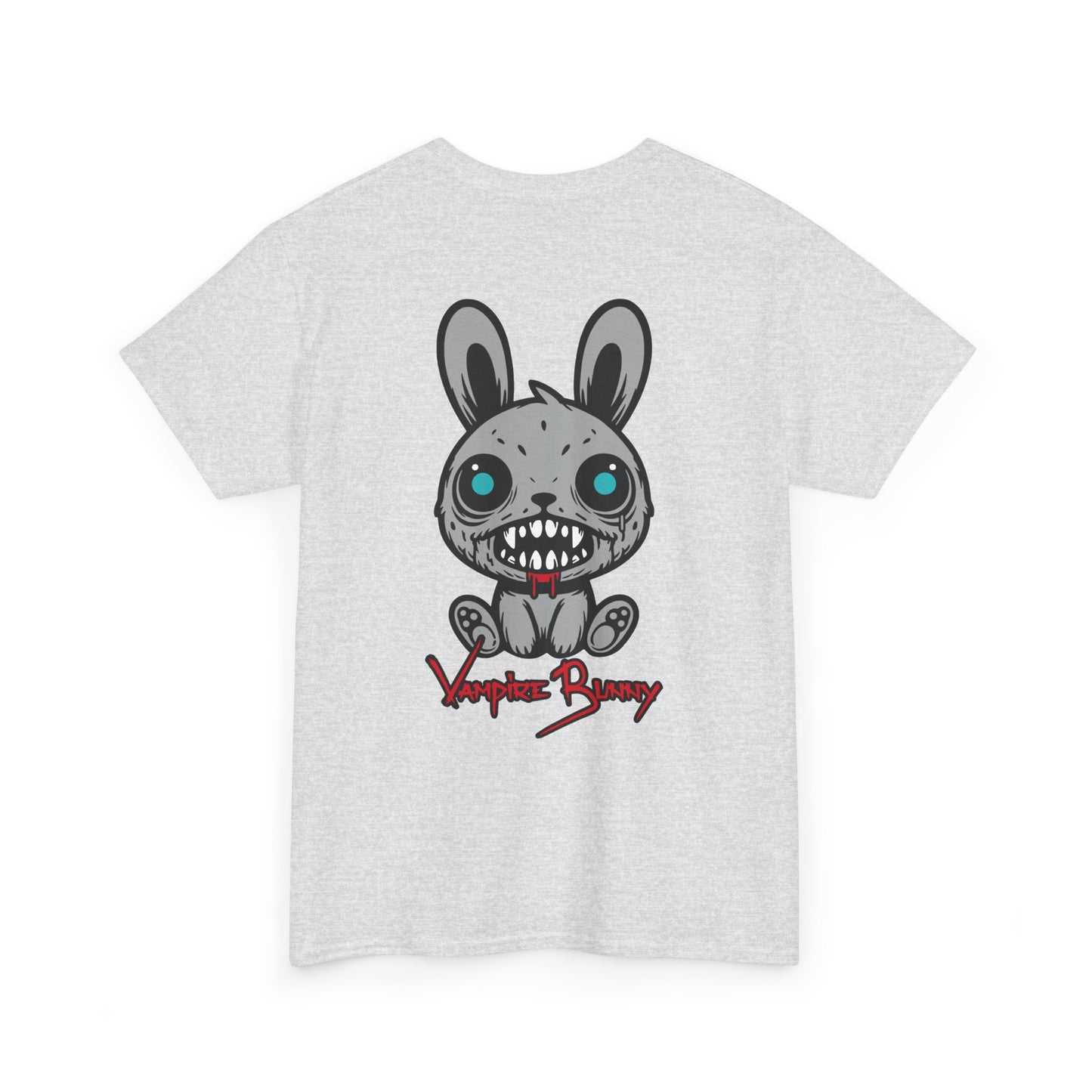 Vampire Bunny, Rad Moto Bunny, Heavy Cotton T-Shirt