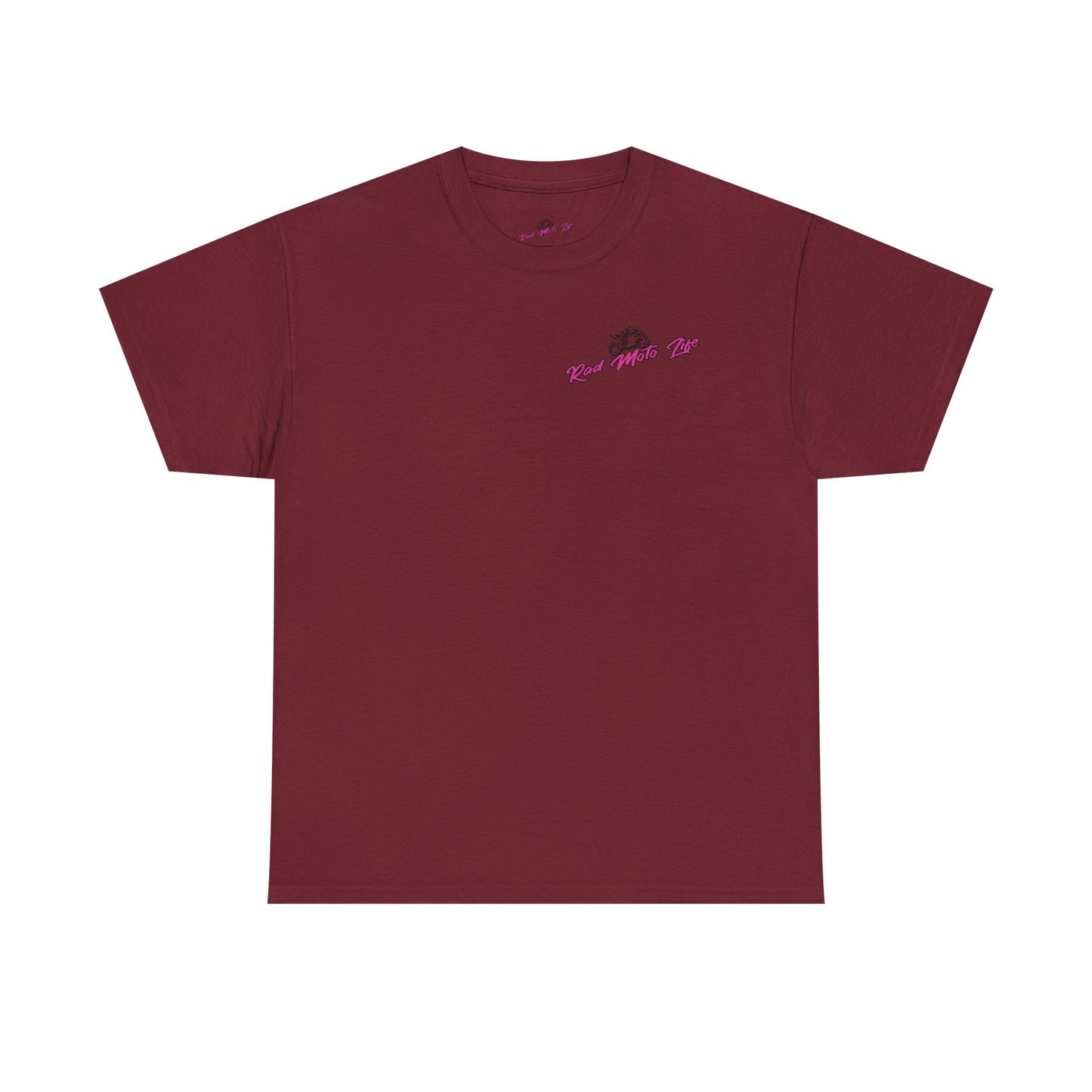 Shark Rider, Rad Moto Life, Heavy Cotton T-Shirt
