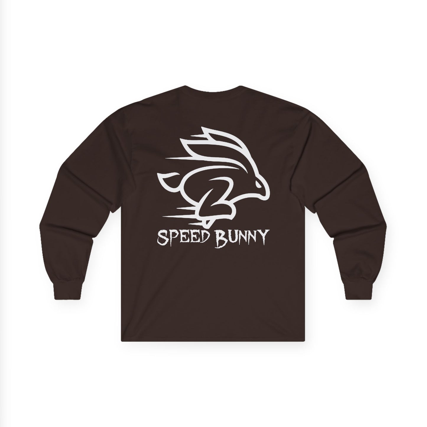 Speed Bunny, Rad Moto Bunny, Unisex Long Sleeve Tee - Bold Graphic T-Shirt for Motorcycle Enthusiasts
