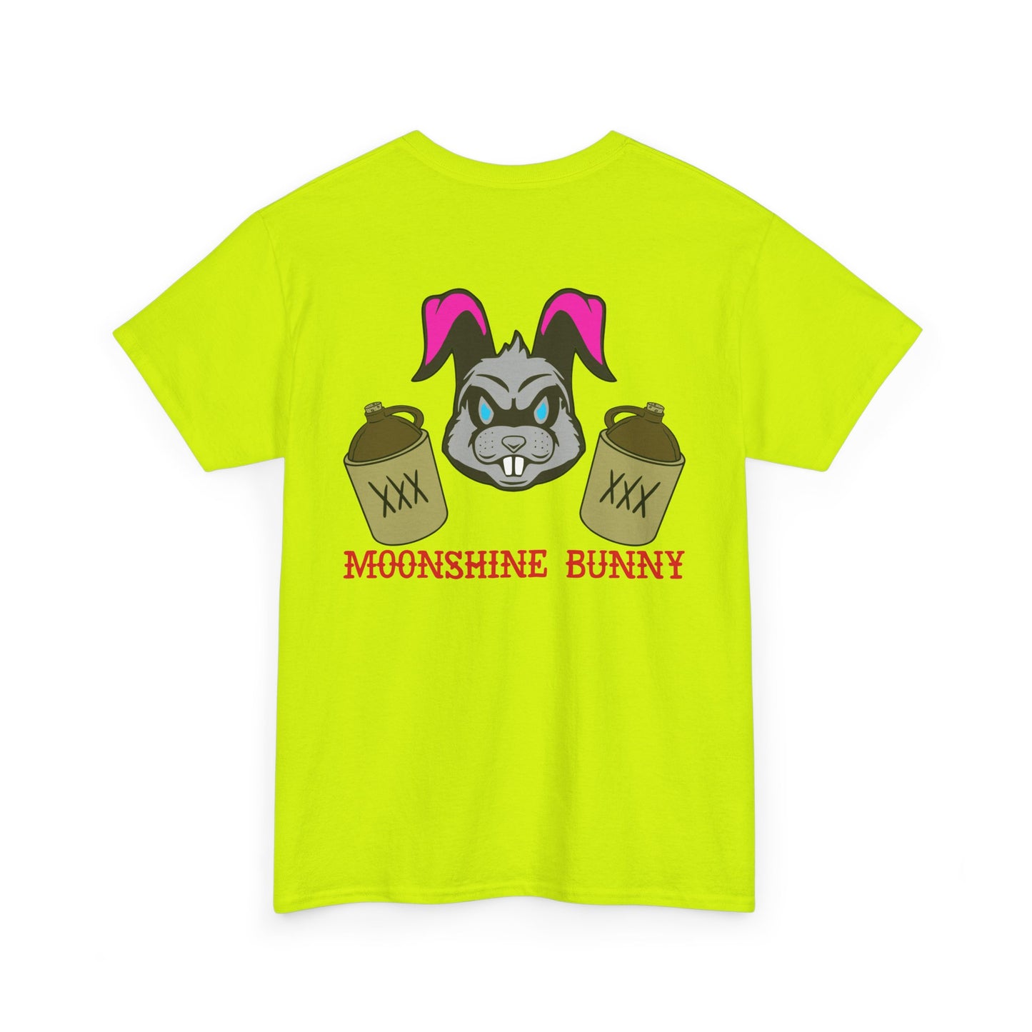 Moonshine Bunny, Rad Moto Bunny, Heavy Cotton T-Shirt