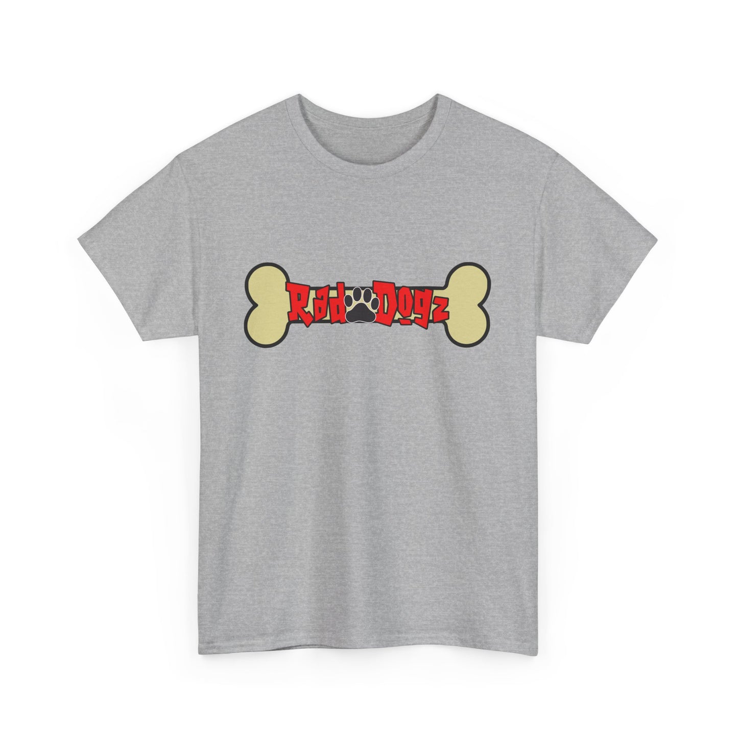 Rad Dogz Bone. Heavy Cotton T-Shirt