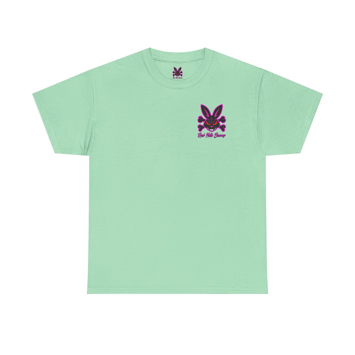 Team Bunny Hop, Rad Moto Bunny, Heavy Cotton T-Shirt