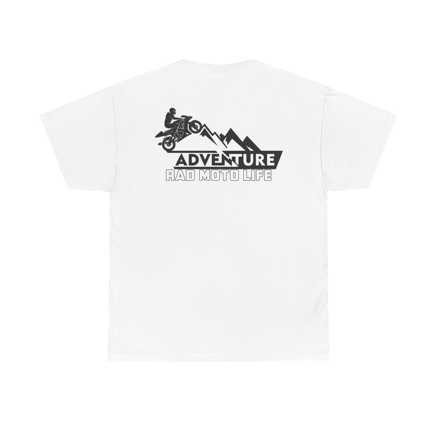 Adventure, Rad Moto Life, Heavy Cotton T-Shirt