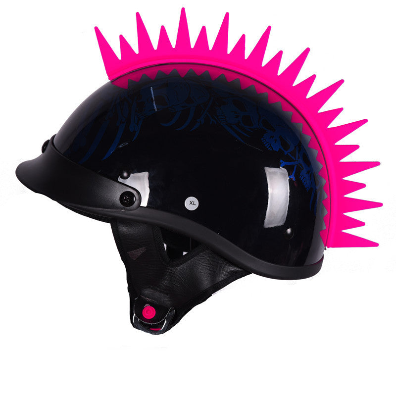 Creative Motorcycle Helmet Spike Shape Decoration
