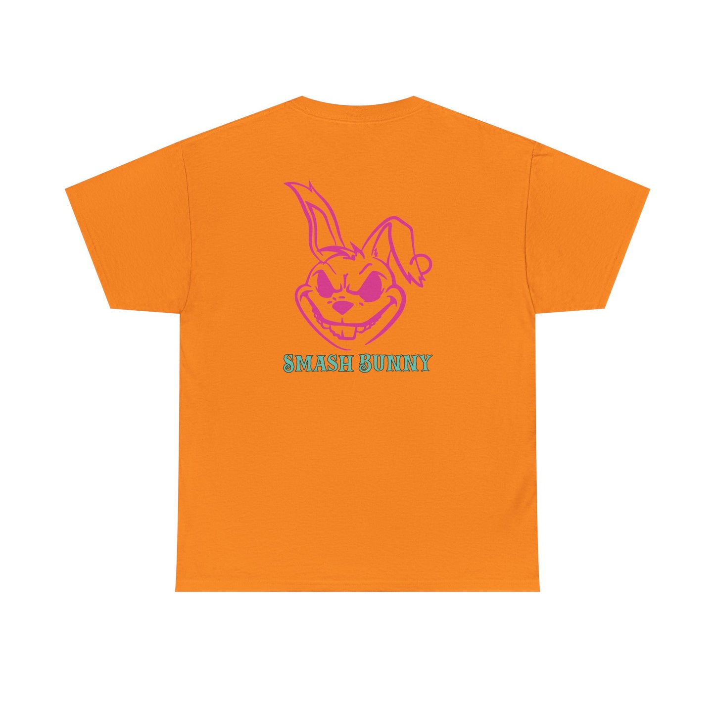 Smash Bunny, Rad Moto Bunny, Heavy Cotton T-Shirt