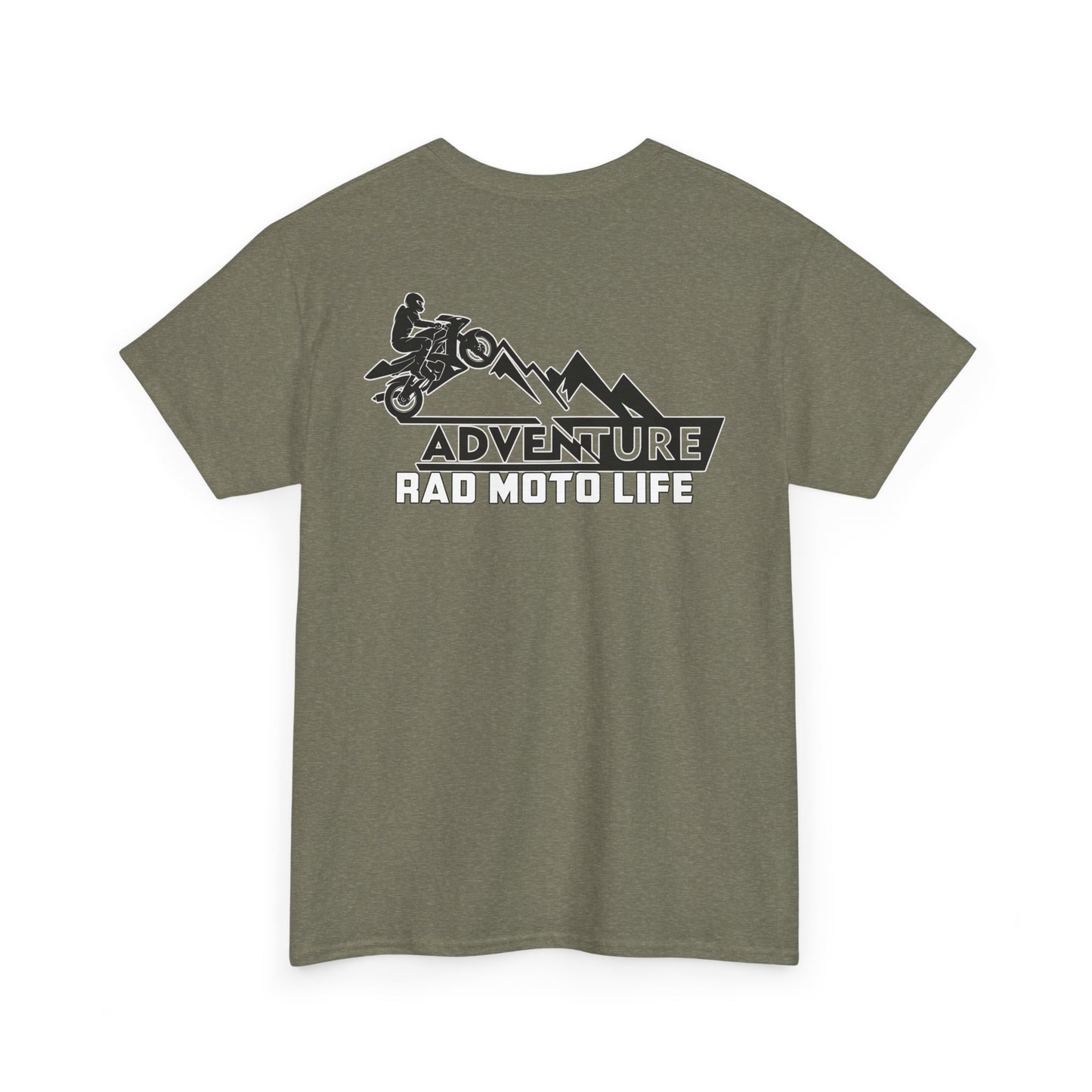Adventure, Rad Moto Life, Heavy Cotton T-Shirt