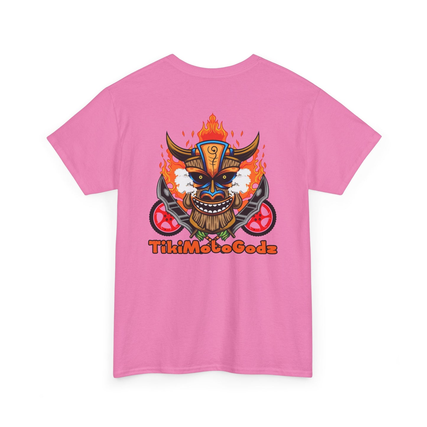 Tiki Moto Godz. Heavy Cotton T-Shirt