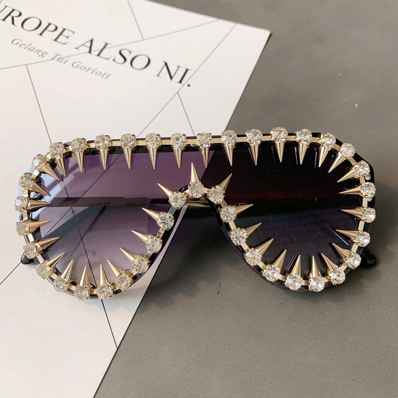 Spiked Diamond Sunglasses