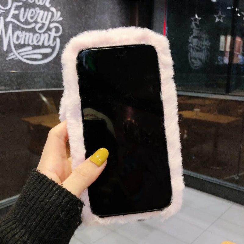 iPhone Plush Rabbit Ears Phone Case
