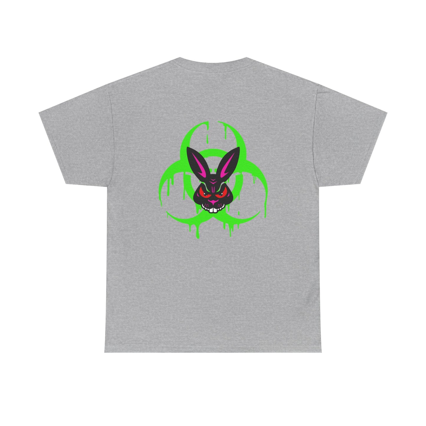 Toxic Bunny, Rad Moto Bunny, Heavy Cotton T-Shirt