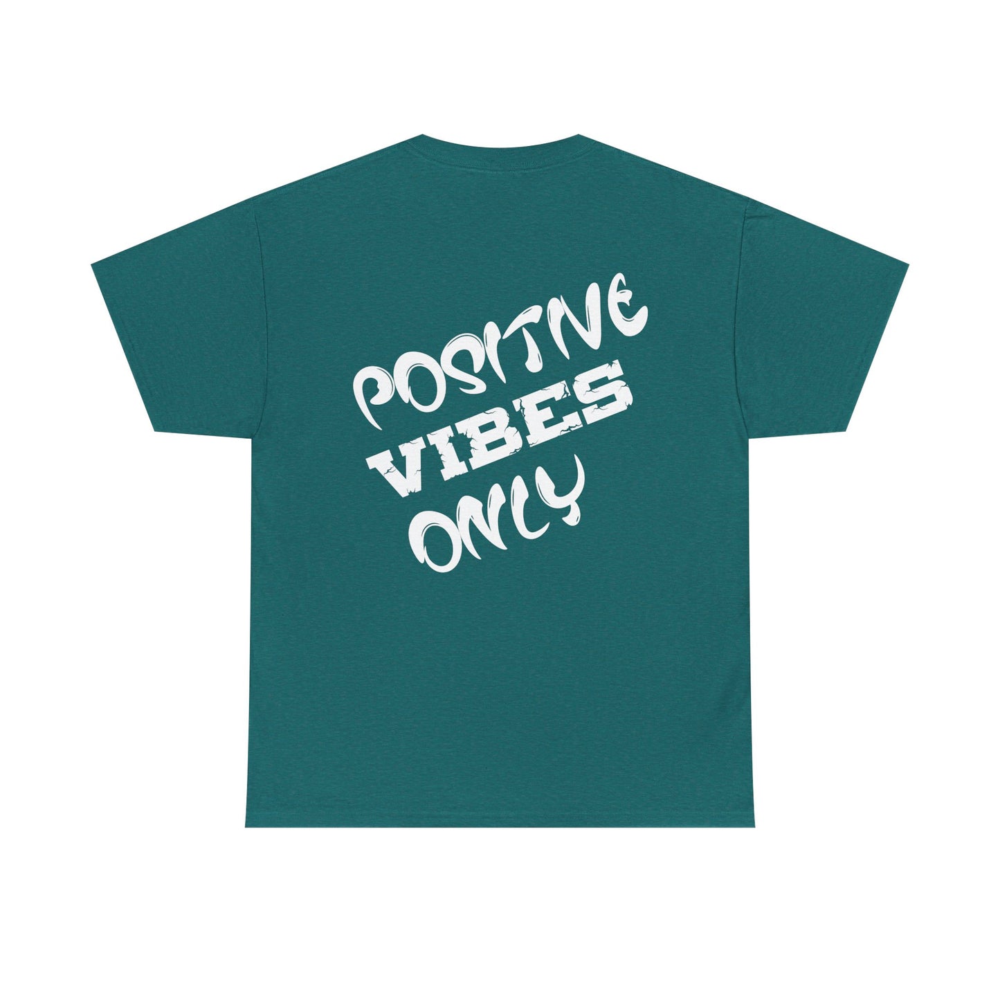 Positive Vibes Only, Rad Moto Life, Heavy Cotton T-Shirt