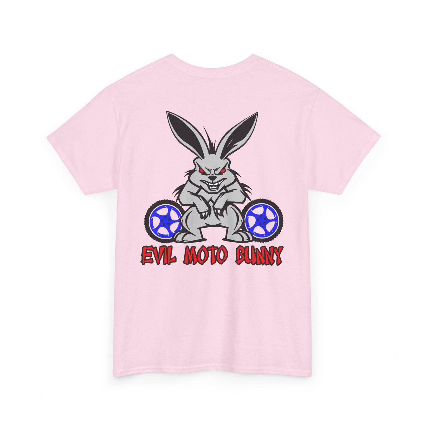 Evil Moto Bunny, Rad Moto Bunny, Heavy Cotton T-Shirt