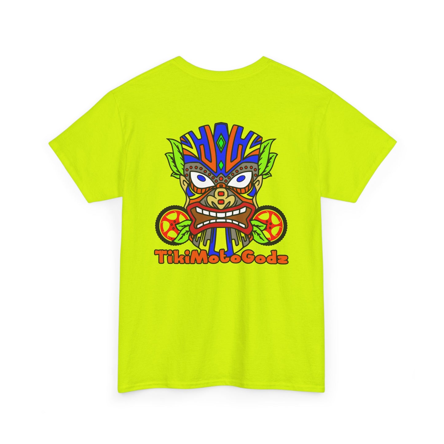 Tiki Moto Godz. Heavy Cotton T-Shirt