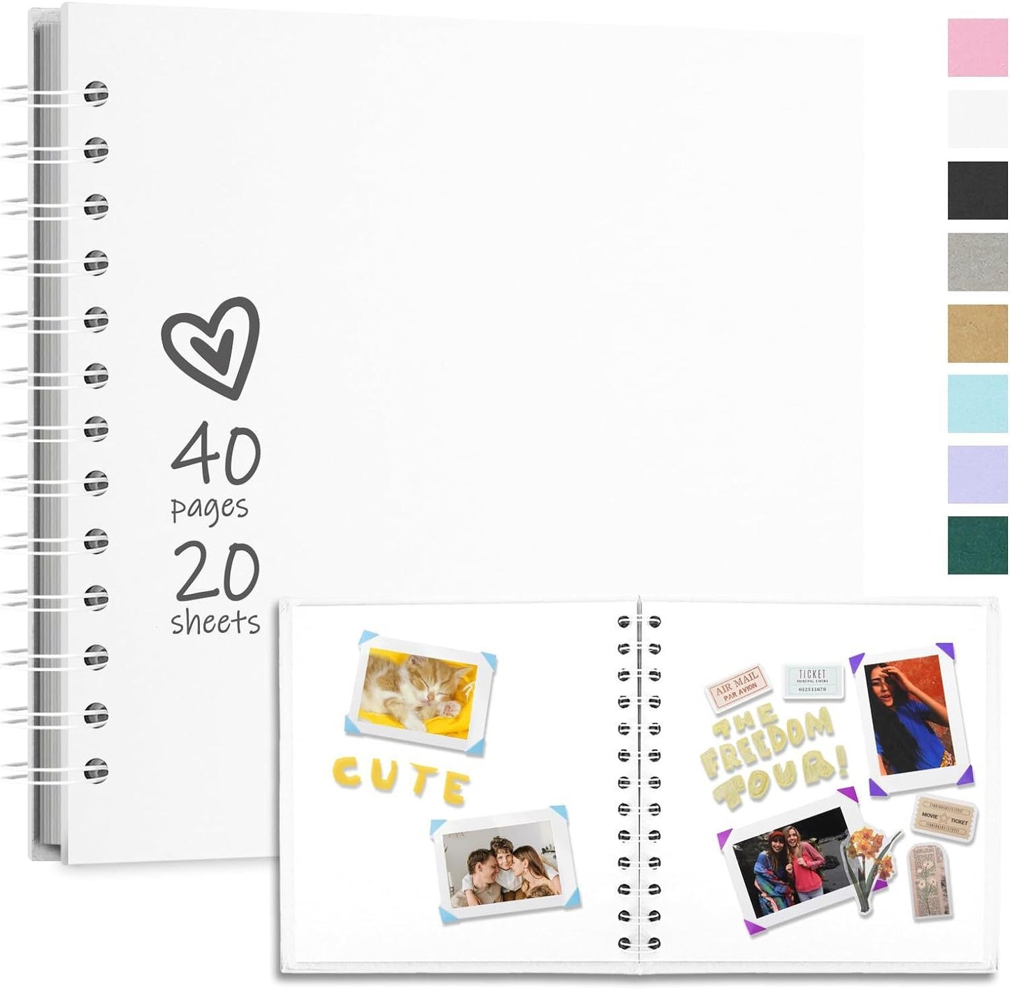 Wedding, Baby Scrapbook Photo Album