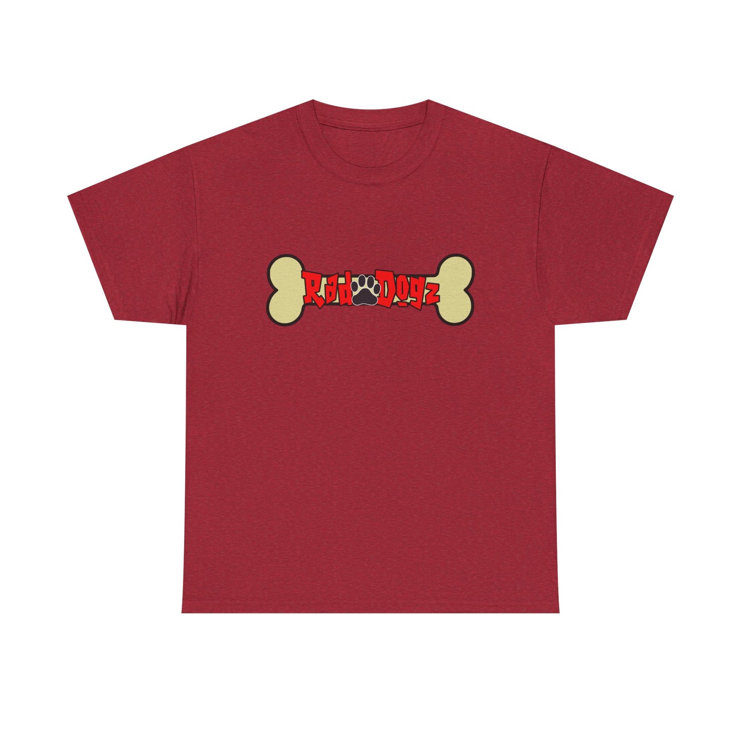 Rad Dogz Bone. Heavy Cotton T-Shirt