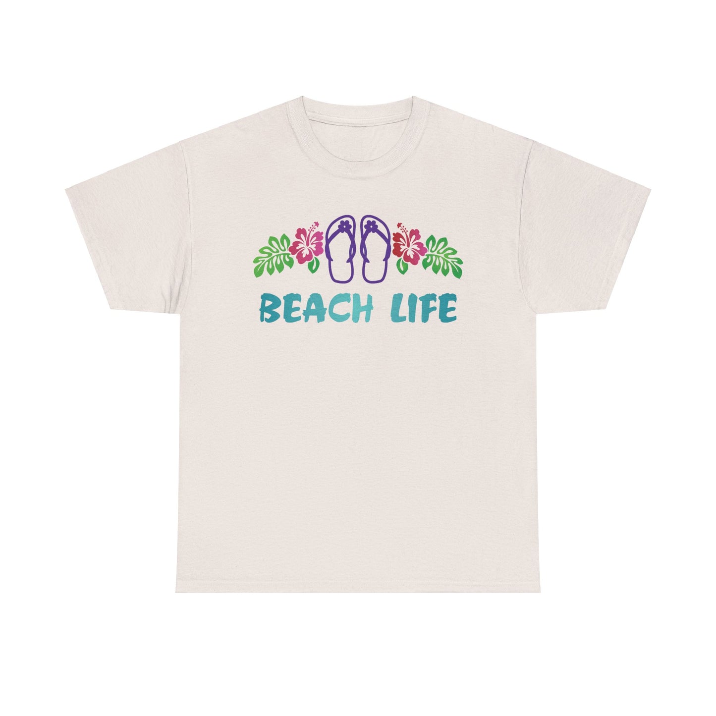 Beach Life. Heavy Cotton T-Shirt