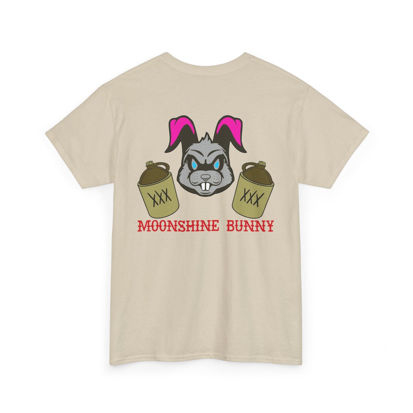 Moonshine Bunny, Rad Moto Bunny, Heavy Cotton T-Shirt