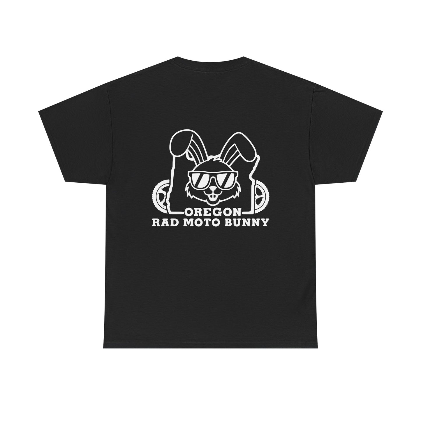 Oregon Rad Moto Bunny, Rad Moto Bunny, Heavy Cotton T-Shirt