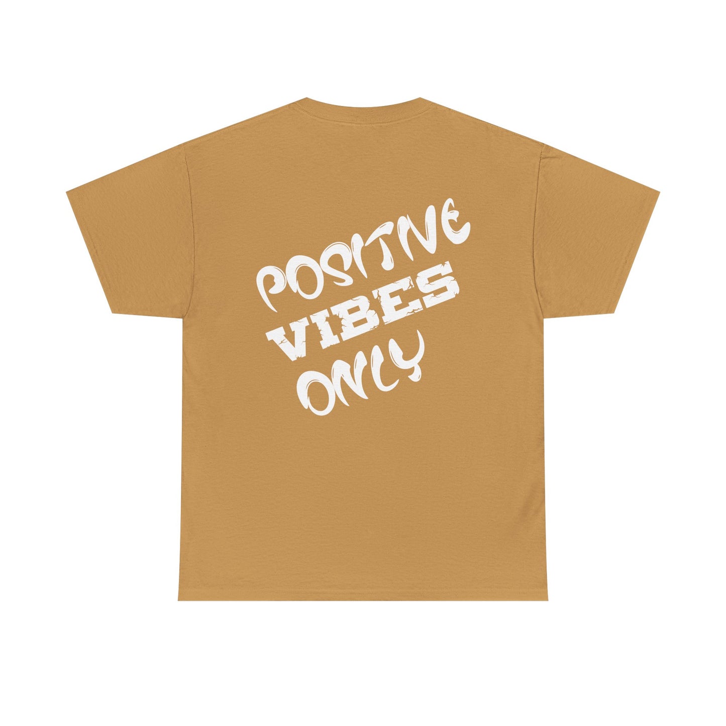 Positive Vibes Only, Rad Moto Life, Heavy Cotton T-Shirt