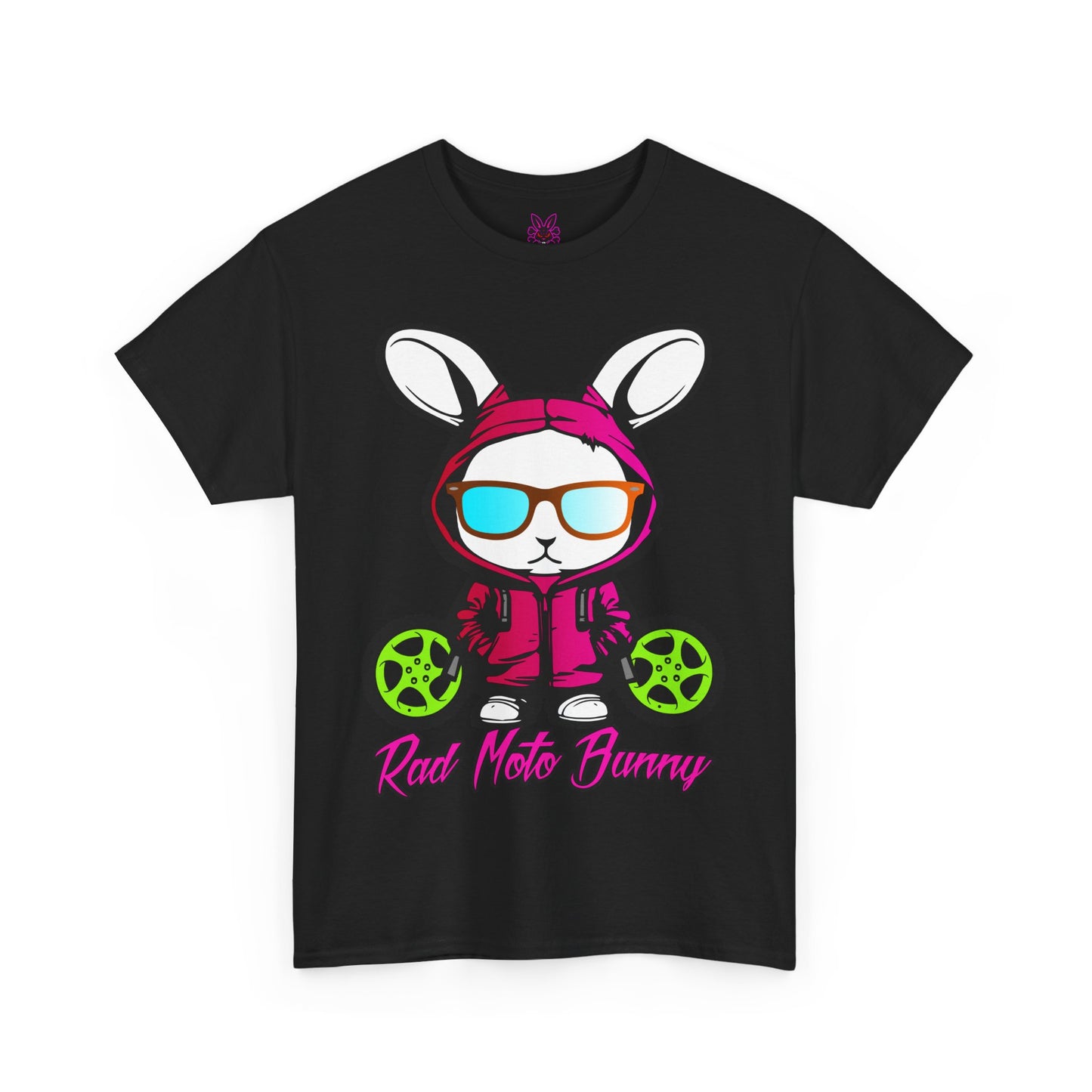 Rad Moto Bunny, Heavy Cotton T-Shirt