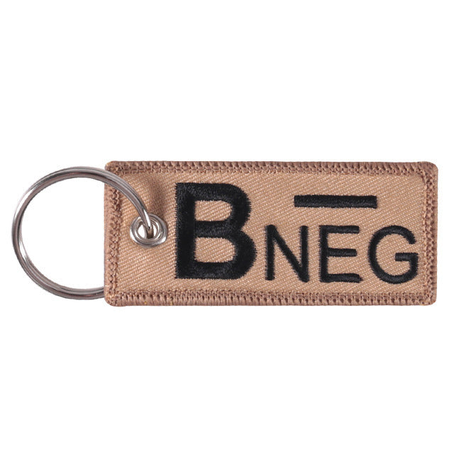 Blood Type Keychain