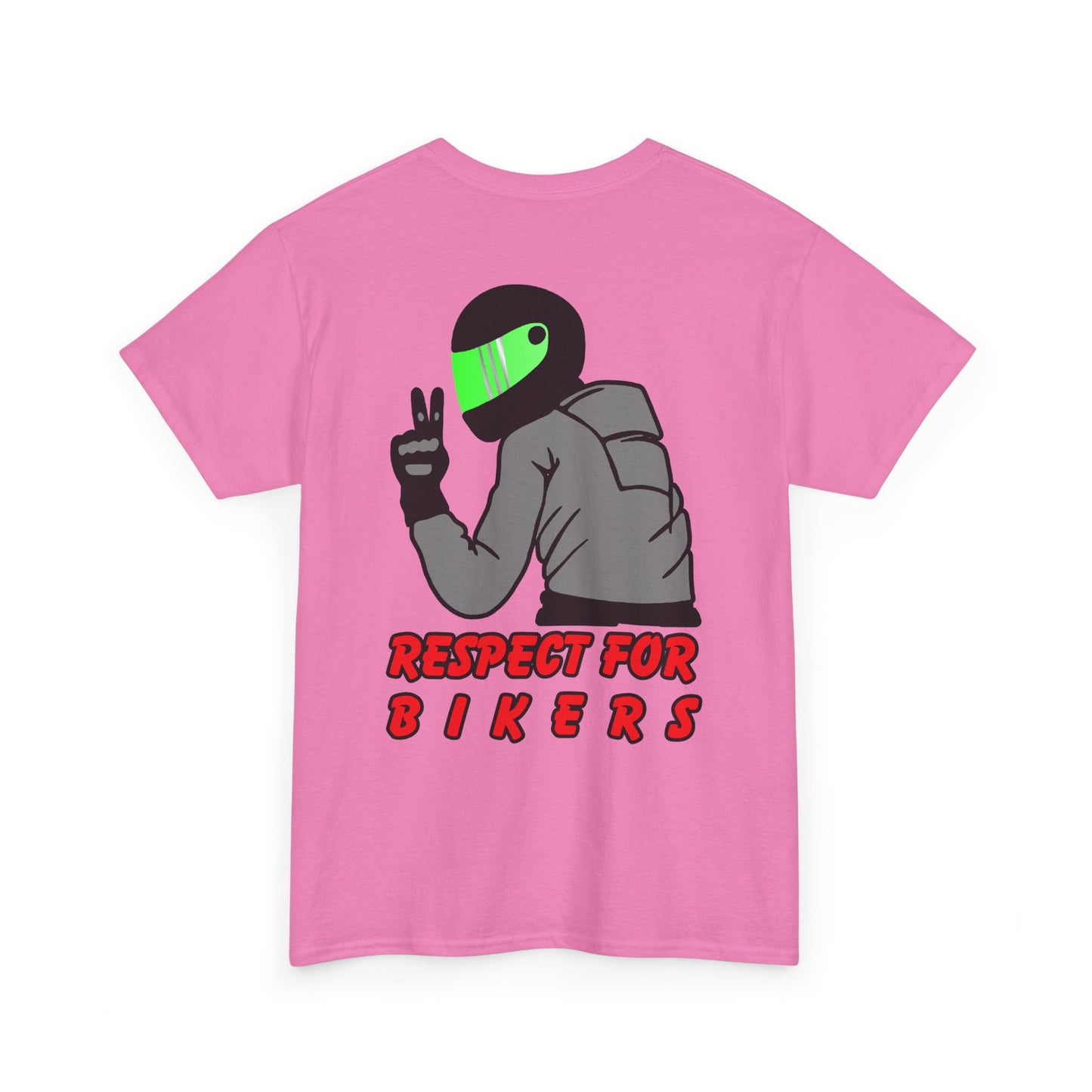 Respect for Bikers, Rad Moto Bunny, Heavy Cotton T-Shirt