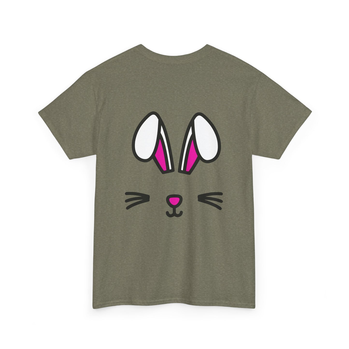 Bunny Face, Rad Moto Bunny, Heavy Cotton T-Shirt