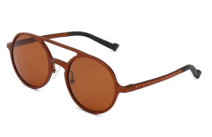Round Metal Frame Sunglasses