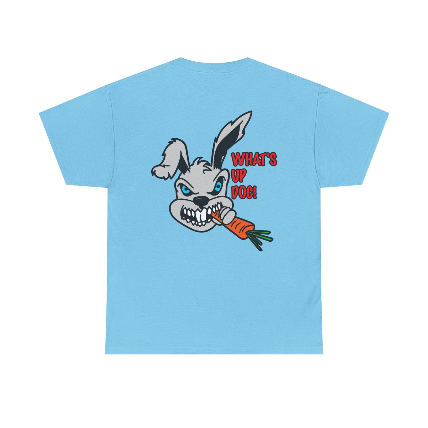 What's up Doc Bunny, Rad Moto Bunny, Heavy Cotton T-Shirt