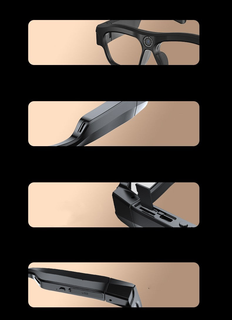 Smart Glasses Touch Black Technology