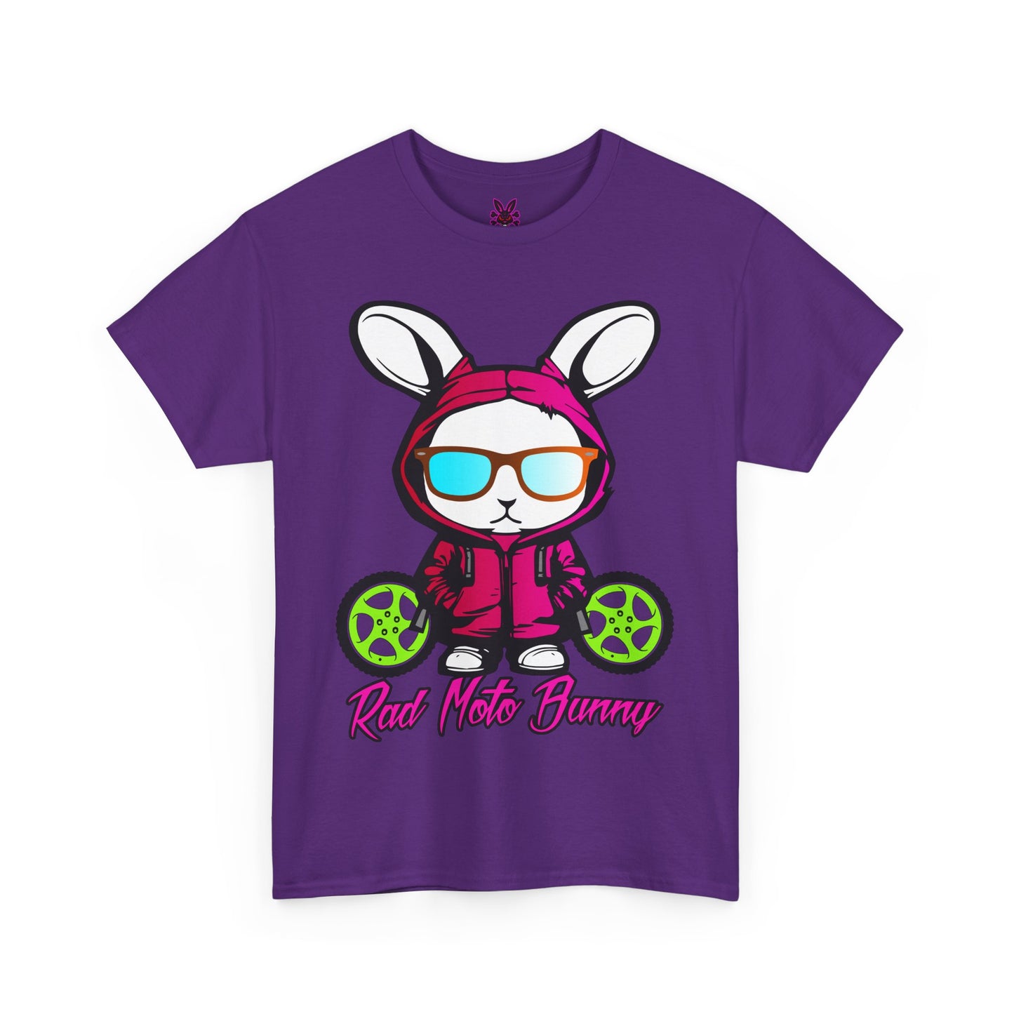 Rad Moto Bunny, Heavy Cotton T-Shirt