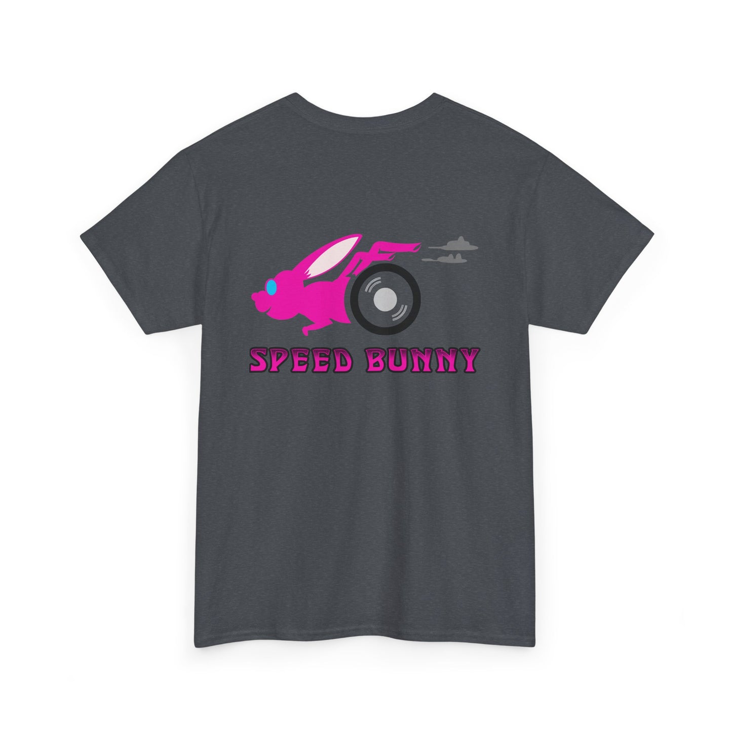 Speed Bunny, Rad Moto Bunny, Heavy Cotton T-Shirt