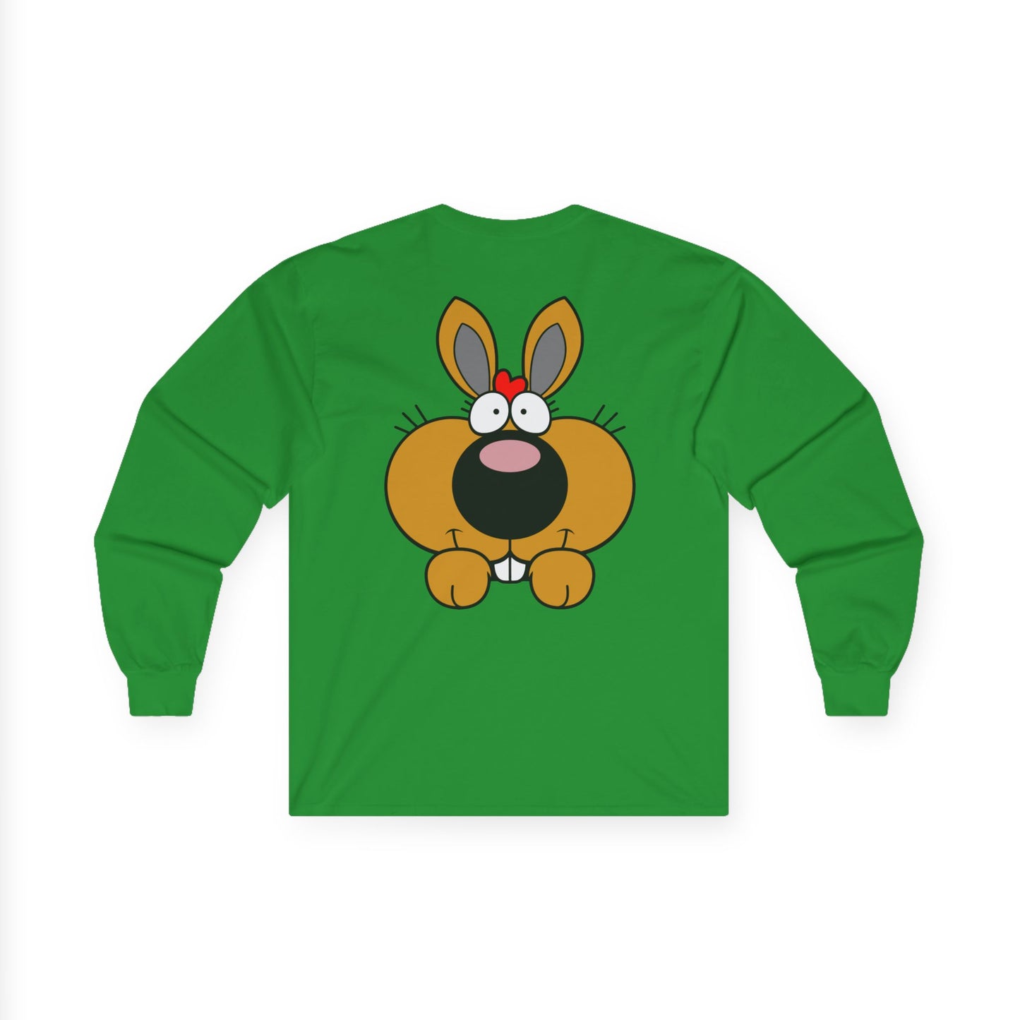Love Bunny, Rad Moto Bunny, Unisex Long Sleeve Tee - Bold Graphic T-Shirt for Motorcycle Enthusiasts