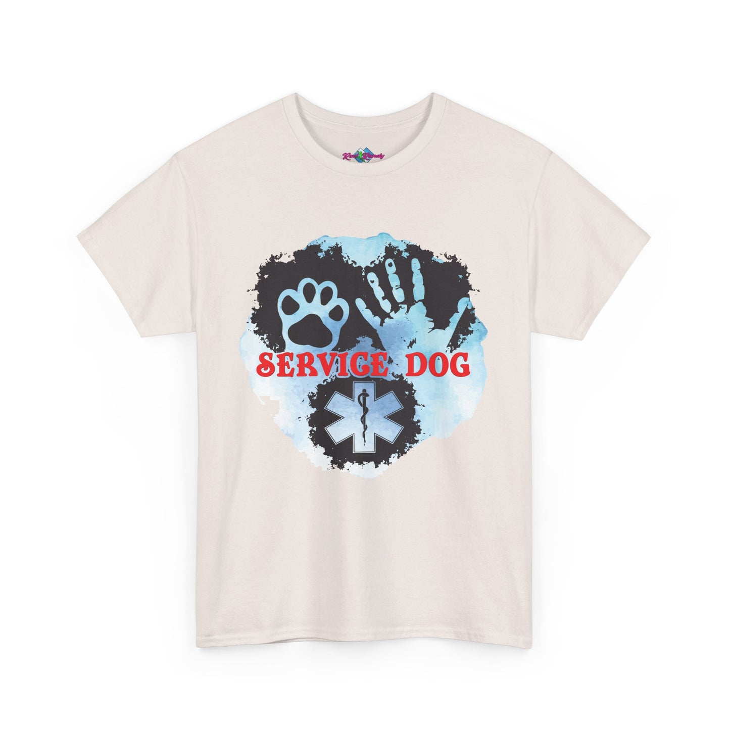Best Friends, Service Dog. Heavy Cotton T-Shirt